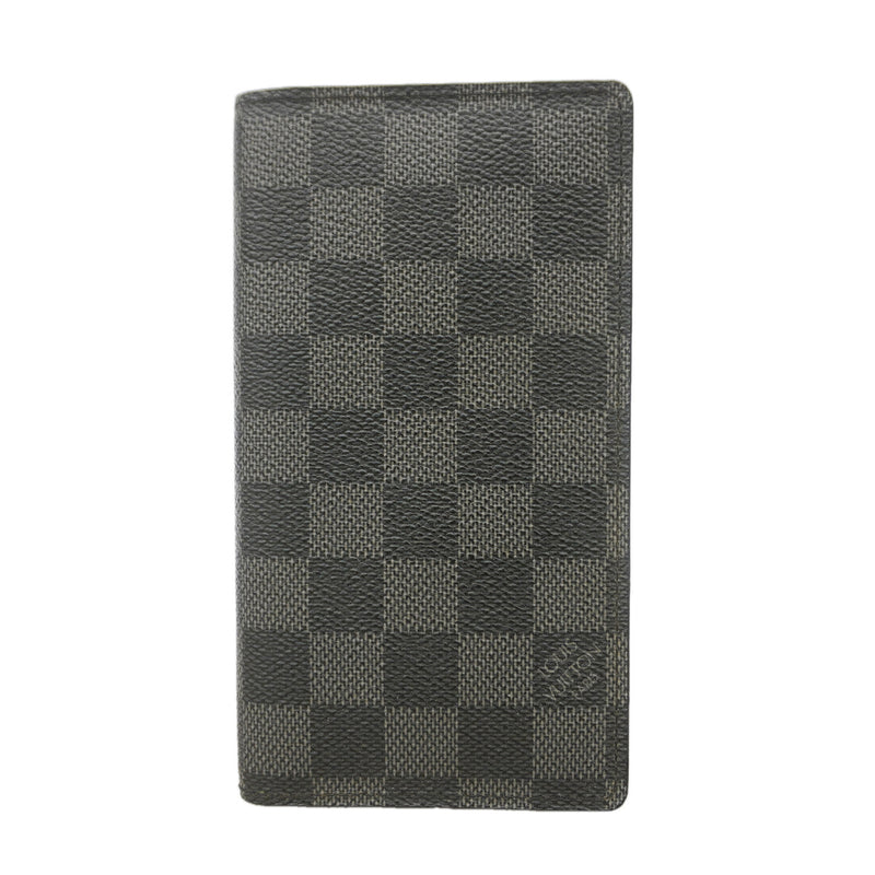 【6id4835】ルイヴィトン 手帳カバー ダミエ・グラフィット アジェンダポッシュ R20975 ブラック グレー【中古】メンズ