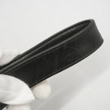 【6id4838】シャネル ショルダーバッグ チェーンショルダー ラムスキン ブラック シルバー金具【中古】レディース