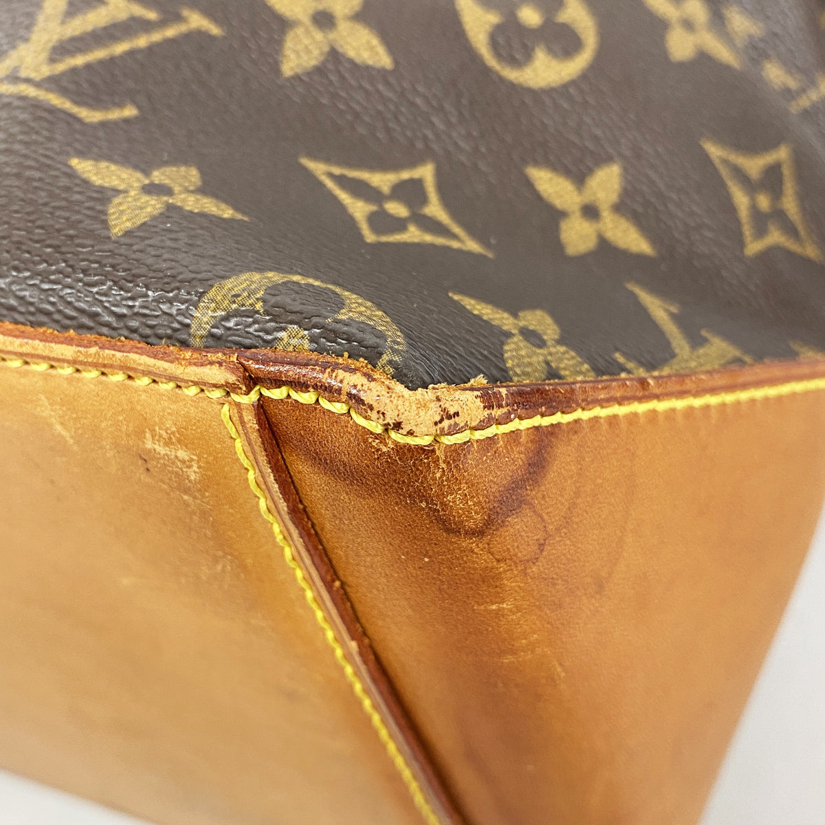 【6id4862】ルイヴィトン トートバッグ モノグラム カバメゾ M51151 ブラウン【中古】レディース