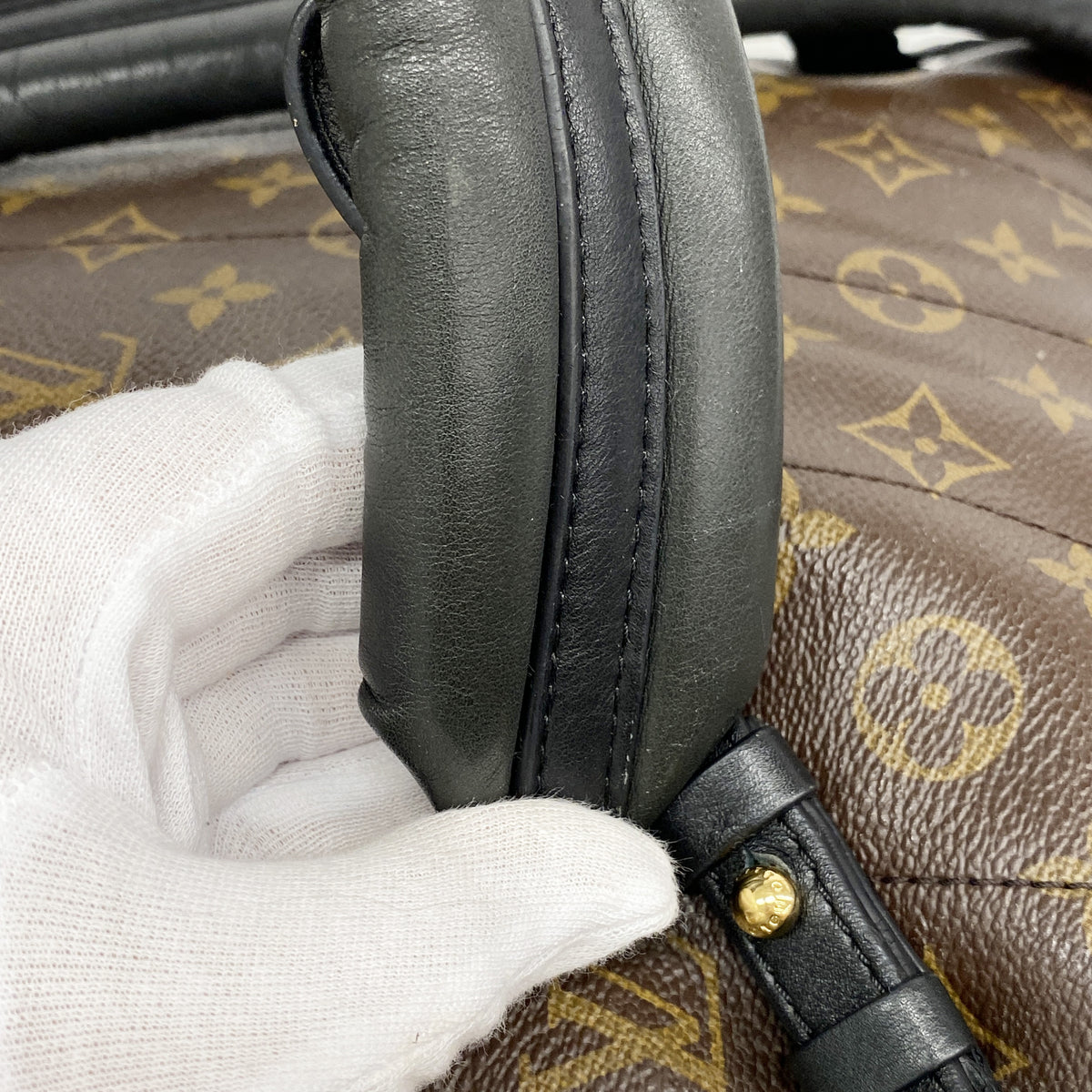 【6id4864】ルイヴィトン リュック・デイパック モノグラム パームスプリングスバックパックMM M44874 ブラウン【中古】レディース