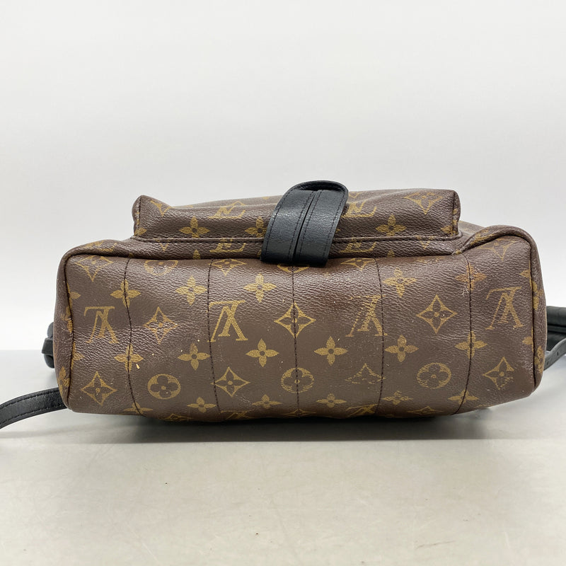 【6id4864】ルイヴィトン リュック・デイパック モノグラム パームスプリングスバックパックMM M44874 ブラウン【中古】レディース
