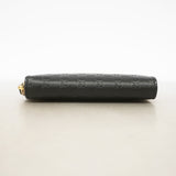 ★在庫処分★最終価格★SALE【6id4871】グッチ コインケース グッチシマ 544249 レザー ブラック シャンパンゴールド金具【中古】レディース