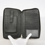 ★在庫処分★最終価格【6id4873】グッチ 長財布 マイクログッチシマ 449246 レザー ブラック シルバー金具【中古】メンズ