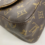 【6id4928】ルイヴィトン ショルダーバッグ モノグラム ミニルーピング M51147 ブラウン【中古】レディース
