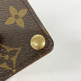 【6id4934】ルイヴィトン カードケース モノグラム ポルトカルトクレディプレッシオン M60937 ブラウン【中古】メンズ レディース ユニセックス