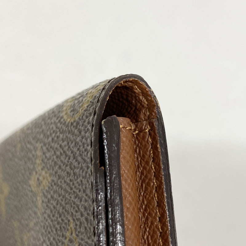 【6id4935】ルイヴィトン 名刺入れ モノグラム アンヴェロップカルトドゥヴィジット M62920 ブラウン【中古】メンズ レディース ユニセックス