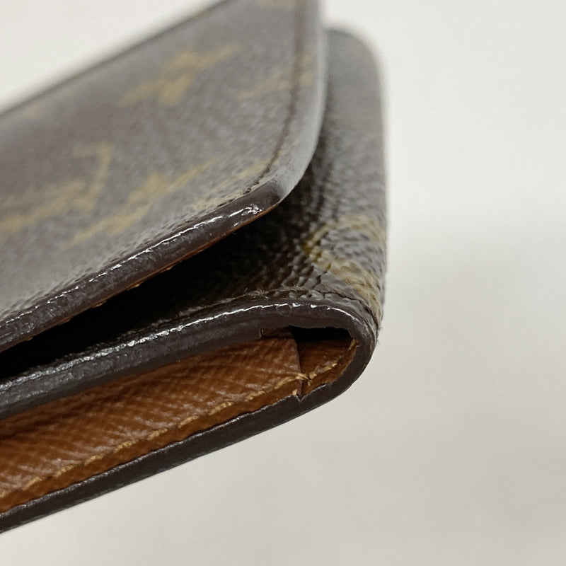 【6id4935】ルイヴィトン 名刺入れ モノグラム アンヴェロップカルトドゥヴィジット M62920 ブラウン【中古】メンズ レディース ユニセックス
