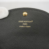 【6id4958】ルイヴィトン コインケース モノグラム・アンプラント ポルトモネロザリ M81455 ノワール【中古】レディース