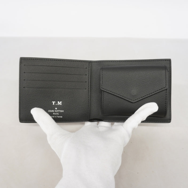 【6id4959】ルイヴィトン 財布 モノグラム・エクリプス ポルトフォイユマルコNM M62545 ブラック【中古】メンズ