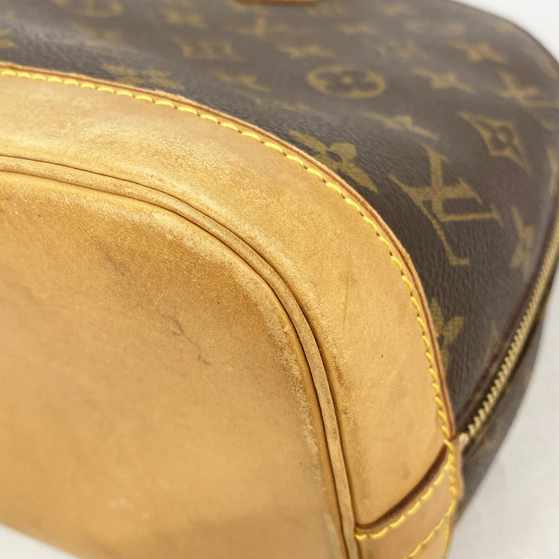 【6id4961】ルイヴィトン ハンドバッグ モノグラム アルマ M51130 ブラウン【中古】レディース