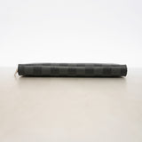 【6id4972】ルイヴィトン 長財布 ダミエ・グラフィット ジッピーオーガナイザーNM N60111 ブラック グレー【中古】メンズ