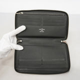 【6id4972】ルイヴィトン 長財布 ダミエ・グラフィット ジッピーオーガナイザーNM N60111 ブラック グレー【中古】メンズ
