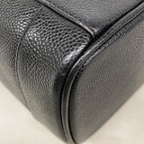 【6id4979】シャネル バニティバッグ キャビアスキン ブラック ゴールド金具【中古】レディース