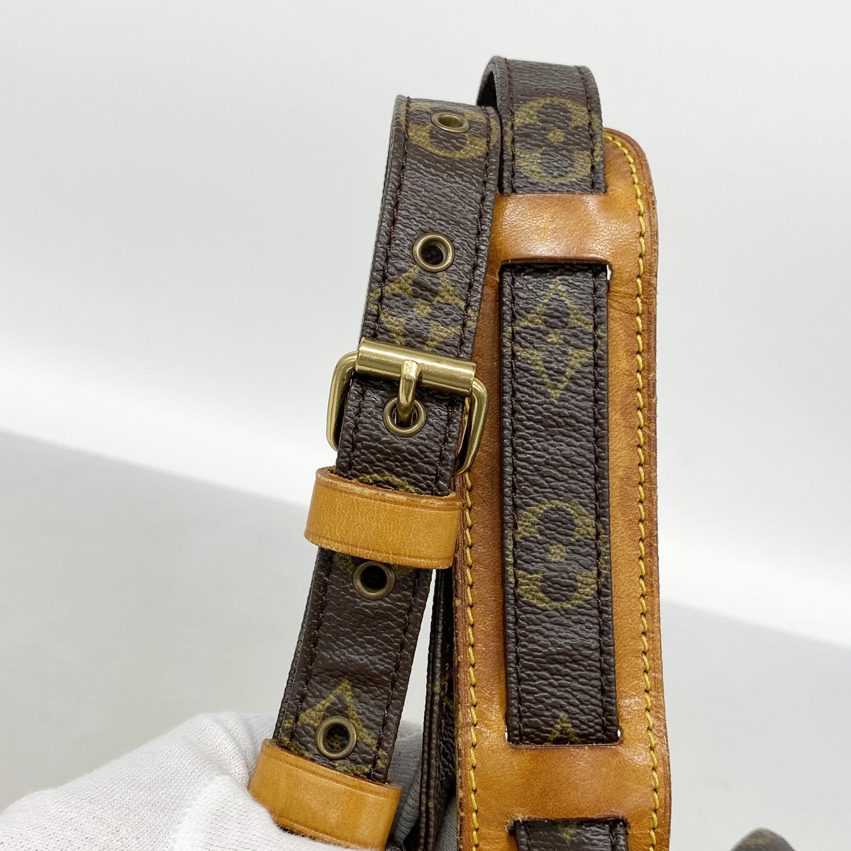 【6id4980】ルイヴィトン ショルダーバッグ モノグラム ナイル M45244 ブラウン【中古】レディース
