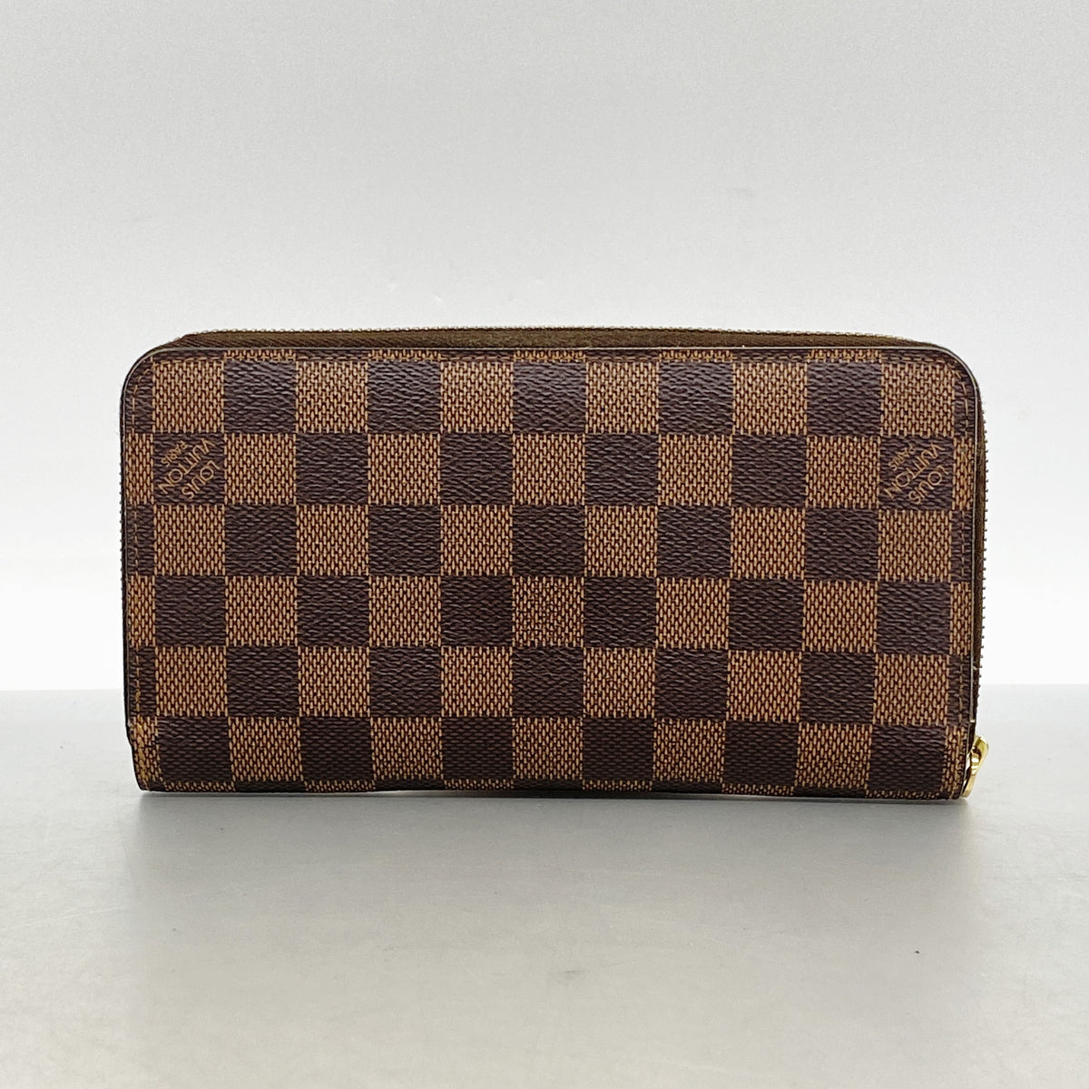 【6id4985】ルイヴィトン 長財布 ダミエ ジッピーウォレット N60015 エベヌ【中古】メンズ レディース ユニセックス