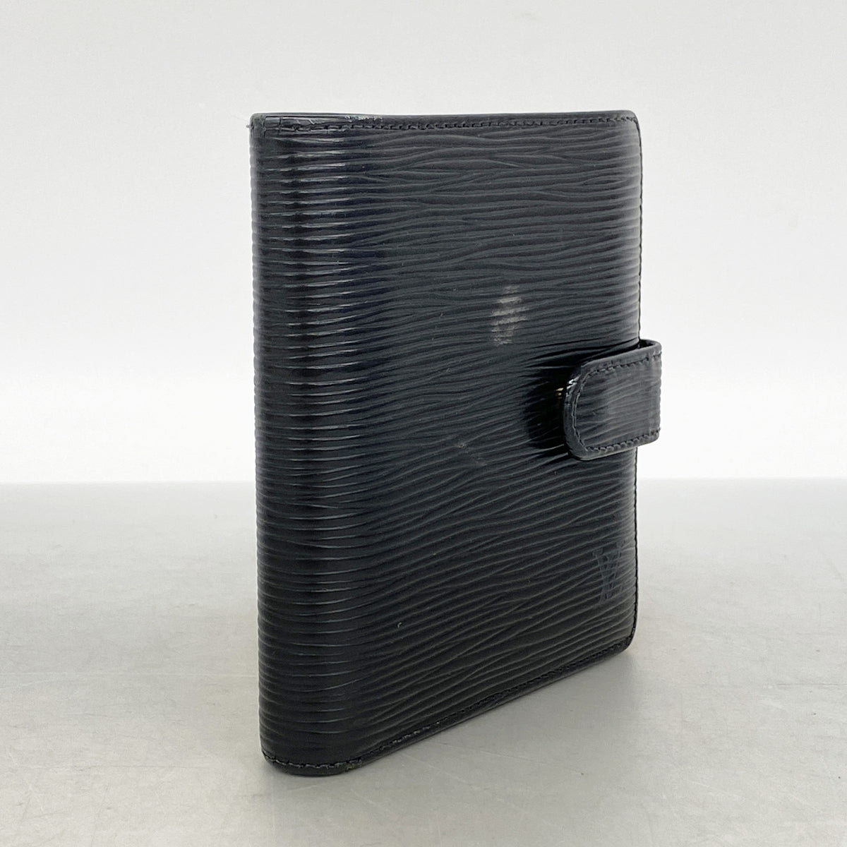 【6id4987】ルイヴィトン 財布 エピ ポルトビエコンパクト M63552 ノワール【中古】メンズ レディース ユニセックス