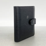 【6id4987】ルイヴィトン 財布 エピ ポルトビエコンパクト M63552 ノワール【中古】メンズ レディース ユニセックス