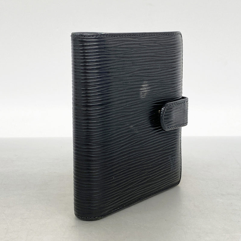 【6id4987】ルイヴィトン 財布 エピ ポルトビエコンパクト M63552 ノワール【中古】メンズ レディース ユニセックス