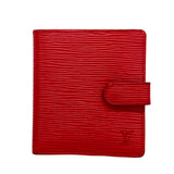 【6id4988】ルイヴィトン 財布 エピ ポルトビエコンパクト M6355E ルージュ【中古】メンズ レディース ユニセックス