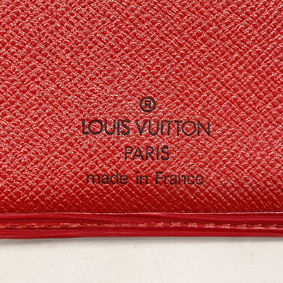 【6id4988】ルイヴィトン 財布 エピ ポルトビエコンパクト M6355E ルージュ【中古】メンズ レディース ユニセックス