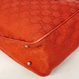 【6id4991】グッチ トートバッグ GGキャンバス 113019 キャンバス レッド シルバー金具【中古】レディース