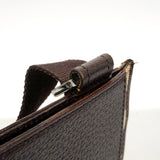 【6id4992】グッチ ショルダーバッグ GGキャンバス 27639 キャンバス ベージュ ブラウン シルバー金具【中古】レディース