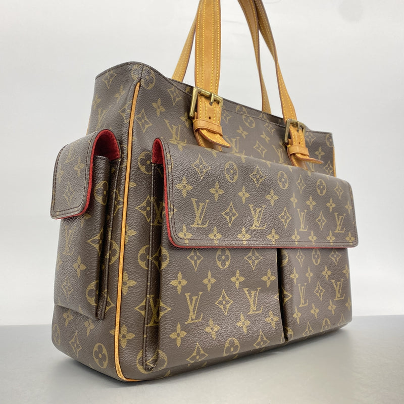 【6id4999】ルイヴィトン トートバッグ モノグラム ミュルティプリシテ M51162 ブラウン【中古】レディース