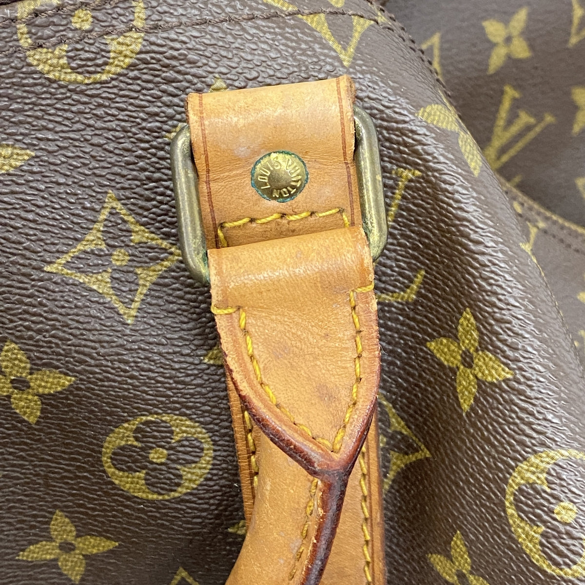 【6id5003】ルイヴィトン ボストンバッグ モノグラム キーポル55 M41424 ブラウン【中古】メンズ レディース ユニセックス