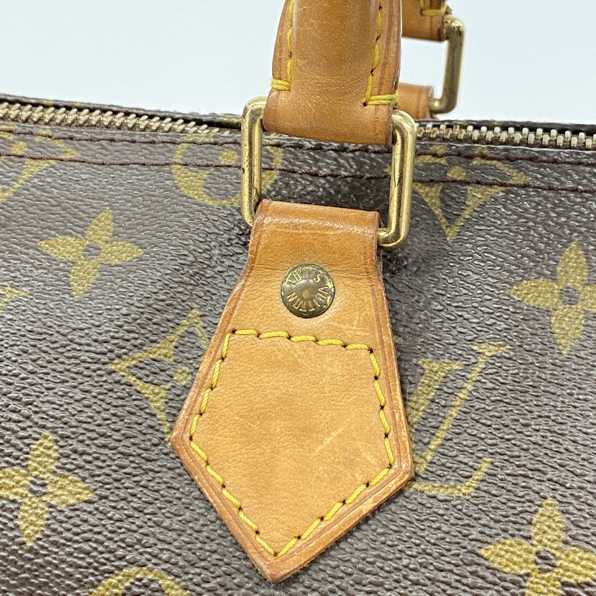 【6id5006】ルイヴィトン ハンドバッグ モノグラム スピーディ35 M41107 ブラウン【中古】レディース
