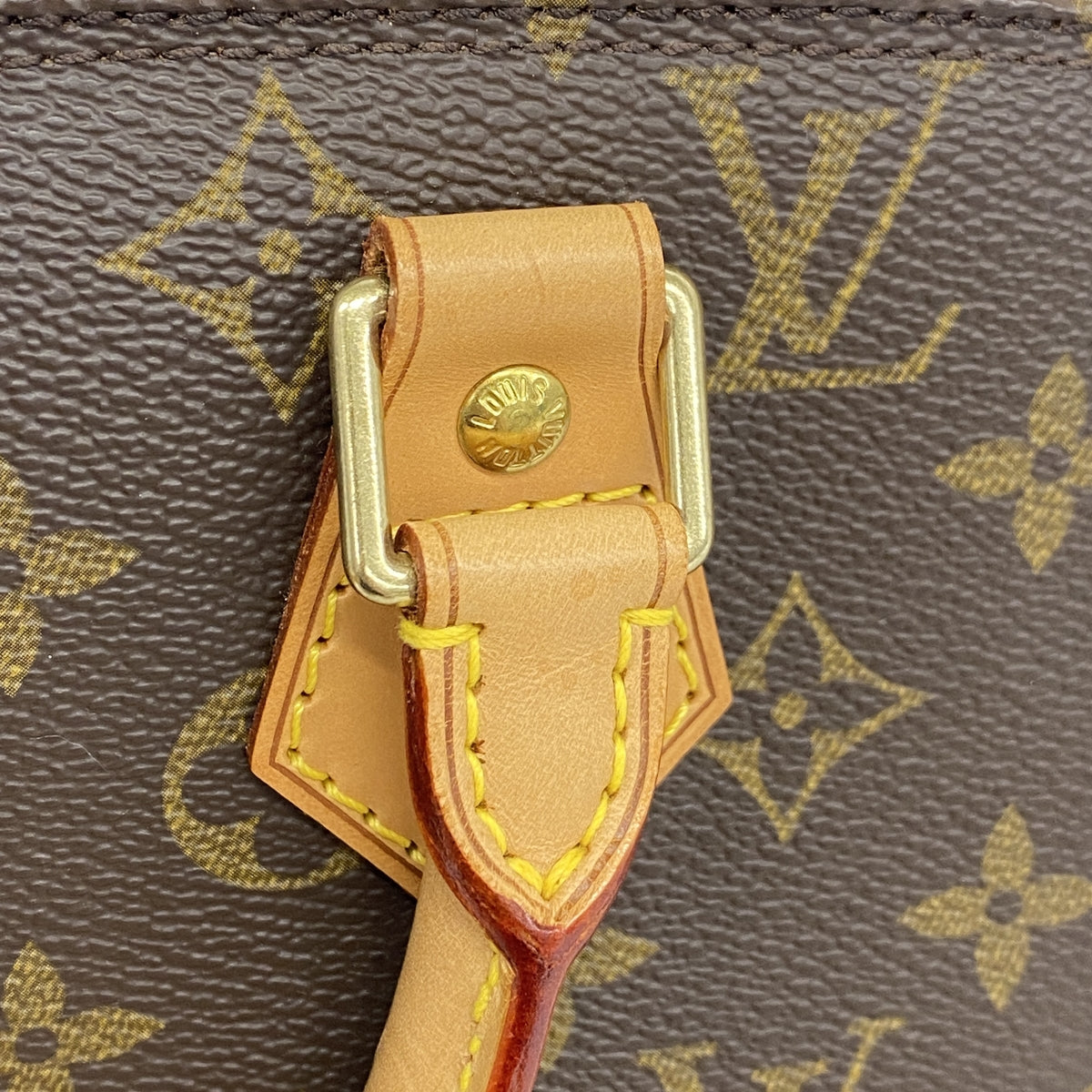 【6id5007】ルイヴィトン ハンドバッグ モノグラム アルマ M51130 ブラウン【中古】レディース