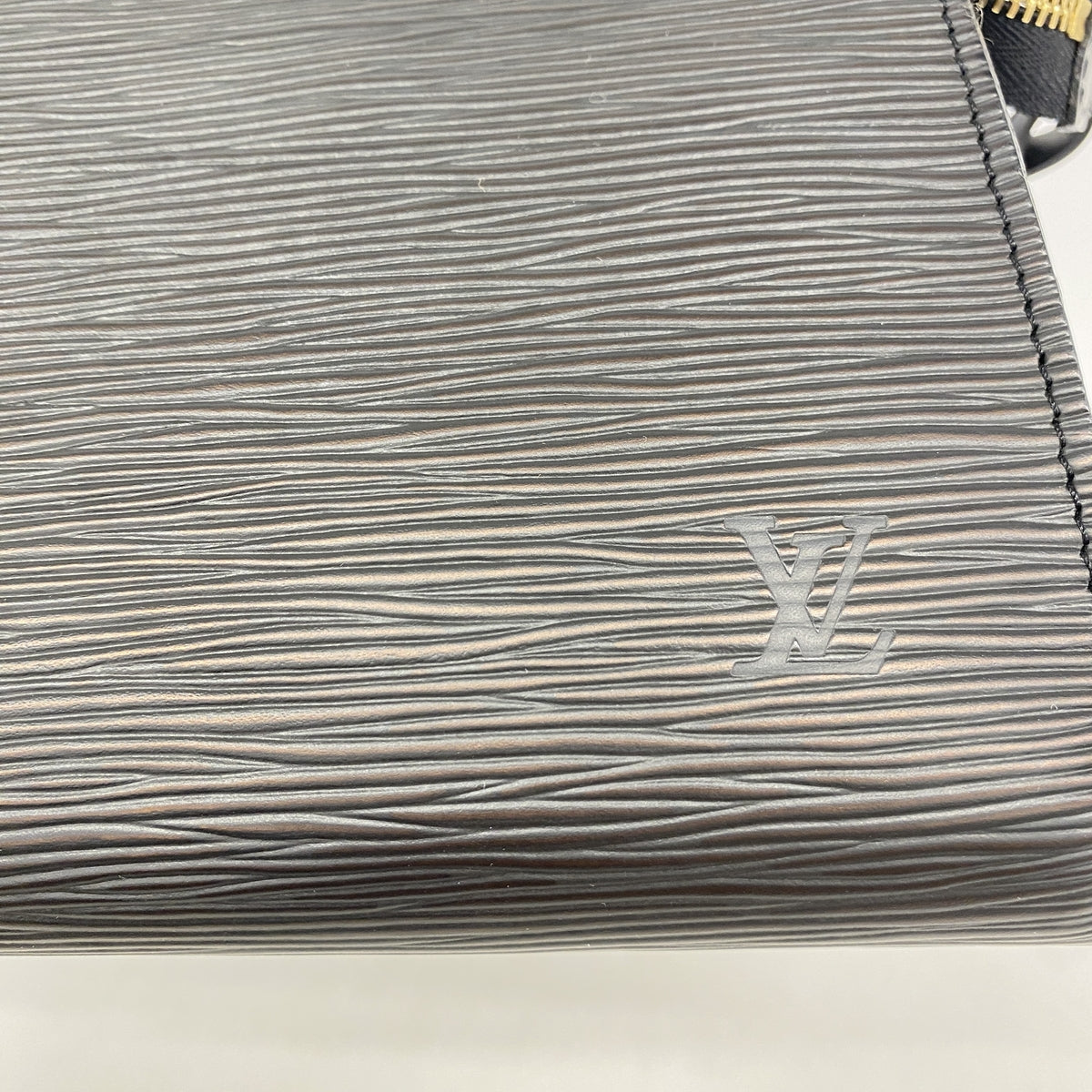 【6id5010】ルイヴィトン ポーチ エピ ポシェットアクセソワール M52942 ノワール【中古】レディース