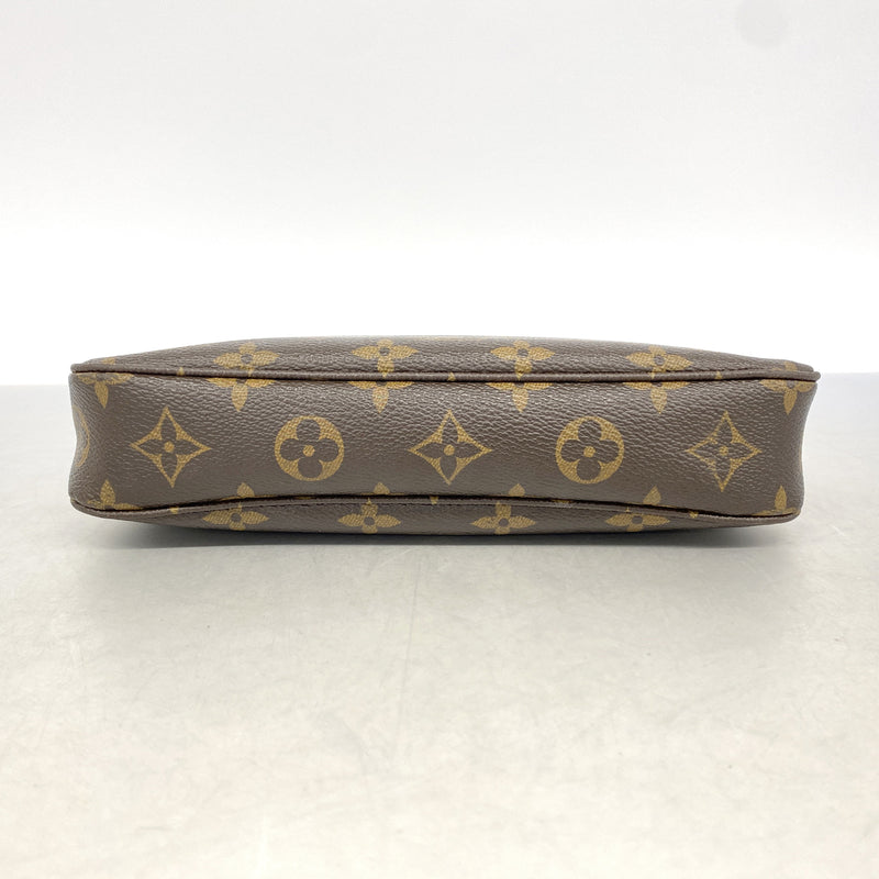 【6id5011】ルイヴィトン ポーチ モノグラム ポシェットアクセソワール M40712 ブラウン【中古】レディース