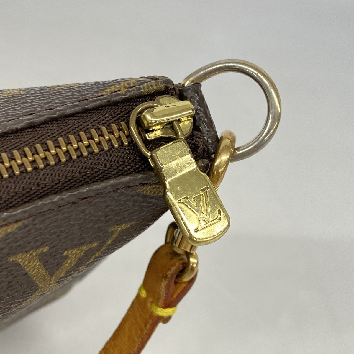 【6id5012】ルイヴィトン ポーチ モノグラム ポシェットアクセソワール M51980 ブラウン【中古】レディース