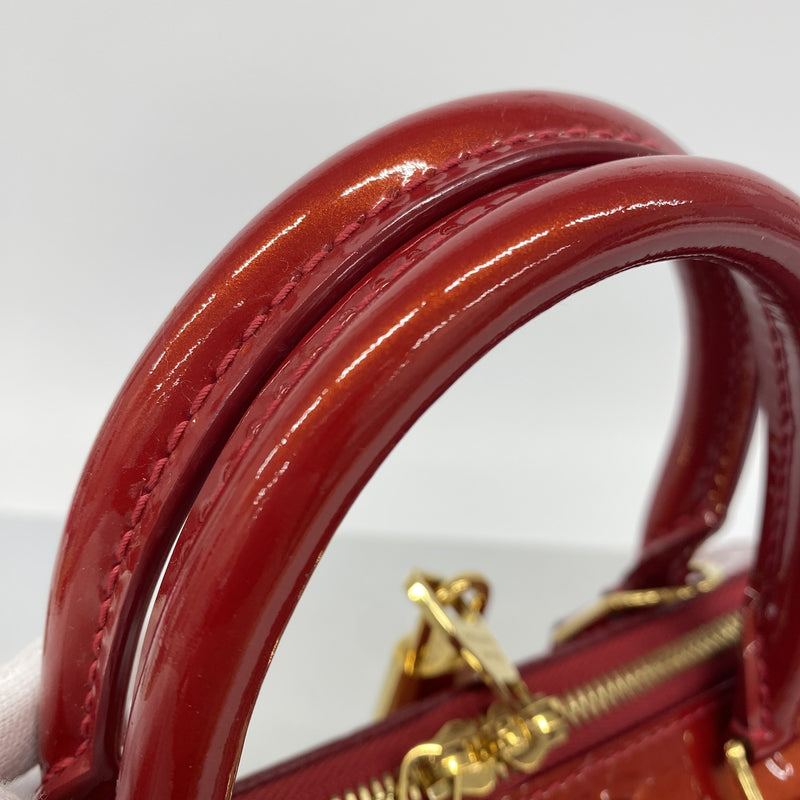 【6id5018】ルイヴィトン ハンドバッグ ヴェルニ モンタナ M90058 ポムダムール【中古】レディース