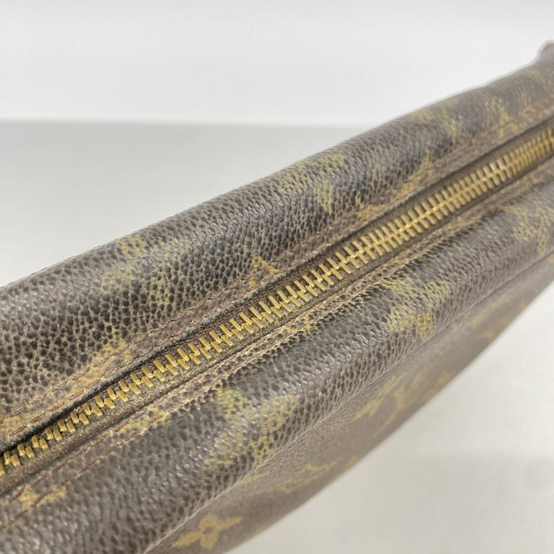 【6id5023】ルイヴィトン ポーチ モノグラム トゥルーストワレット23 M47524 ブラウン【中古】レディース
