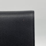 【6id5025】シャネル 長財布 ココボタン レザー ブラック ゴールド金具【中古】メンズ レディース ユニセックス