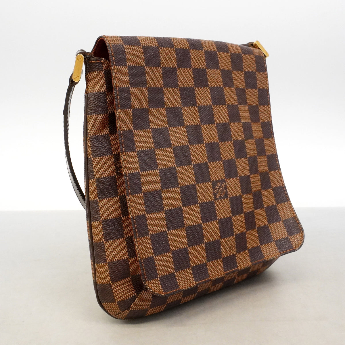 【6id5030】ルイヴィトン ショルダーバッグ ダミエ ミュゼットサルサロングストラップ N51300 エベヌ【中古】レディース