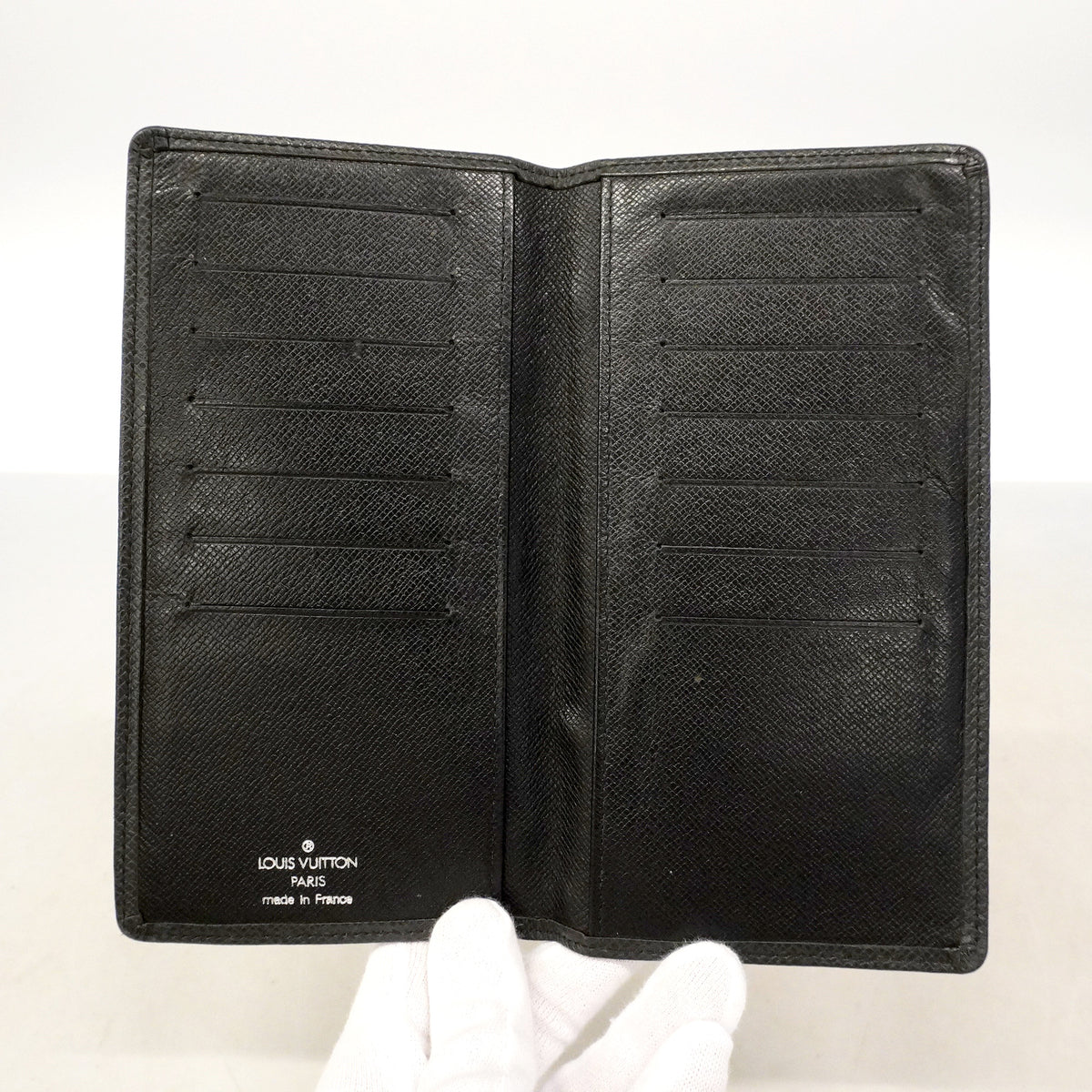 【6id5043】ルイヴィトン 長札入れ タイガ ポルト14カルトクレディ M30402 アルドワーズ【中古】メンズ