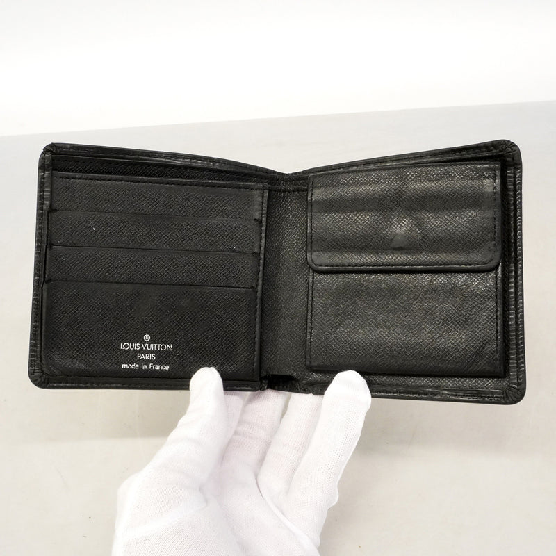 【6id5044】ルイヴィトン 財布 エピ ポルトビエカルトクレディモネ M63542 ノワール【中古】メンズ