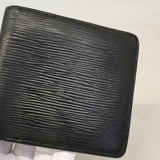 【6id5044】ルイヴィトン 財布 エピ ポルトビエカルトクレディモネ M63542 ノワール【中古】メンズ