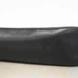 【6id5047】グッチ トートバッグ シェリーライン 73983 レザー ブラック シルバー金具【中古】レディース