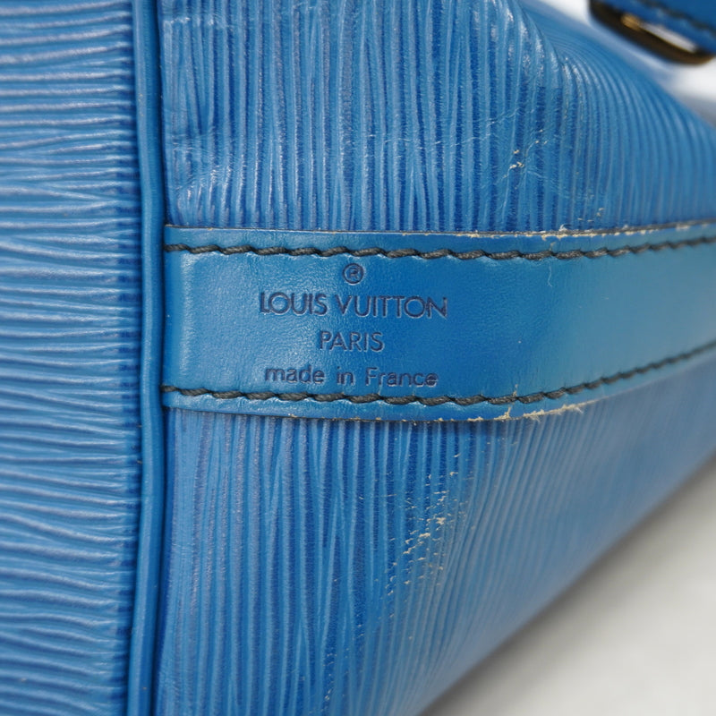 【6id5050】ルイヴィトン ショルダーバッグ エピ プチノエ M44105 トレドブルー【中古】レディース
