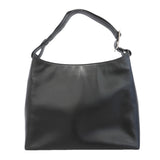 【6id5056】サルヴァトーレフェラガモ ショルダーバッグ ヴァラ レザー ブラック シルバー金具【中古】レディース