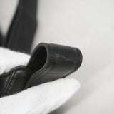 【6id5056】サルヴァトーレフェラガモ ショルダーバッグ ヴァラ レザー ブラック シルバー金具【中古】レディース