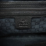 【6id5062】グッチ ハンドバッグ 105377 レザー ブラック【中古】レディース