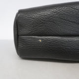 【6id5062】グッチ ハンドバッグ 105377 レザー ブラック【中古】レディース