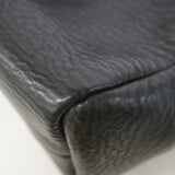 【6id5062】グッチ ハンドバッグ 105377 レザー ブラック【中古】レディース