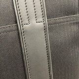 【6id5067】エルメス リュック・デイパック サックアドアカプルコ トワルシェブロン ブラック シルバー金具【中古】メンズ