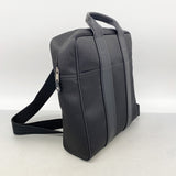 【6id5067】エルメス リュック・デイパック サックアドアカプルコ トワルシェブロン ブラック シルバー金具【中古】メンズ