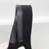 【6id5072】グッチ ショルダーバッグ 92736 デニム ブラック ゴールド金具【中古】レディース